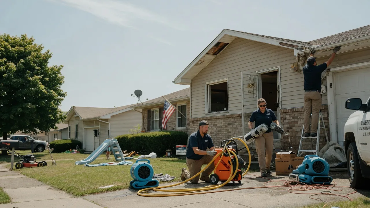 Water Damage Restoration in Bazine, KS near me